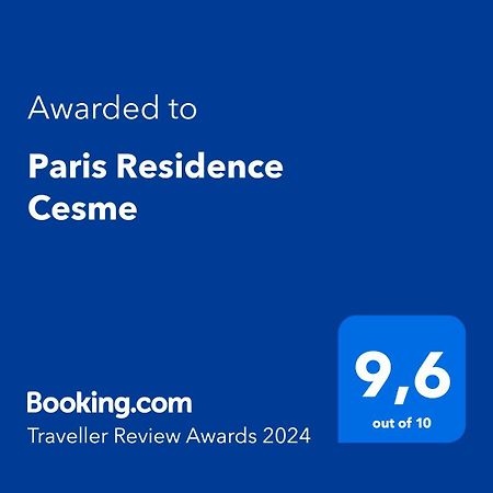 Paris Residence Çeşme Extérieur photo